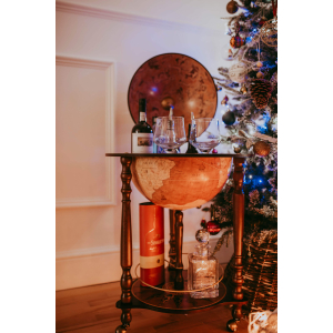 Da Vinci Rust Italian Globe Bar